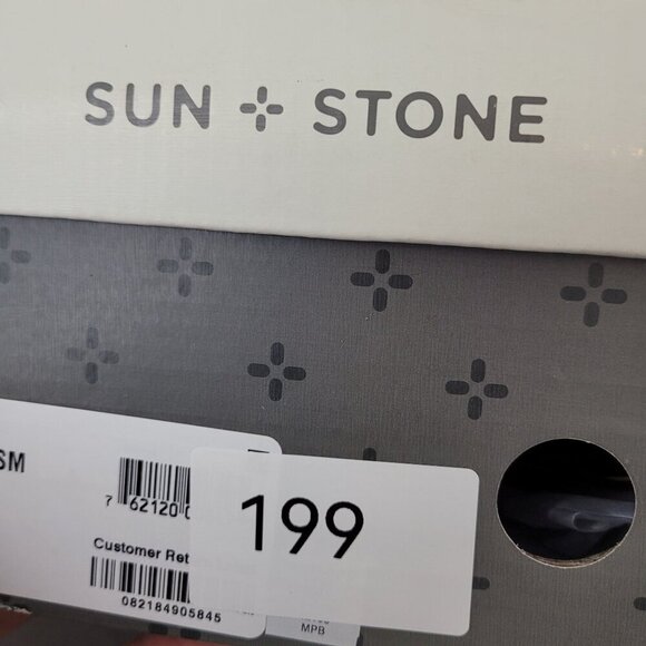 NEW Sun + Stone Womens Juune Rose Gold Strappy Sandals Size 11M - Picture 8 of 8